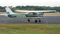 N2819S @ KDAN - 1967 Cessna 150G in Danville Va. - by Richard T Davis
