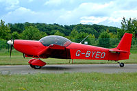 G-BYEO @ EGBP - Zenair CH.601HDS Zodiac [PFA 162-13345] Kemble~G 11/07/2004. Taxiing out for departure. - by Ray Barber