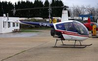 G-OPAL @ EGTB - Ex: N23750 > G-OPAL - Originally owned to, Property Associates Ltd in February 1986 and currently owned to, Heli Air Ltd since October 1999. De-registered and cancelled by the CAA November 2006. - by Clive Glaister