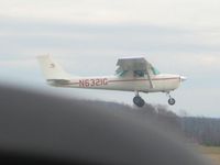 N6321G @ KBGF - Landing RWY 18 at Winchester, TN - by Bob Simmermon