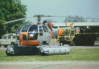 M-030 - Alouette II of the Royal Danish Navy on display at the 1978 Bassingbourn Airshow. - by Peter Nicholson
