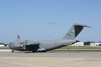 09-9210 @ KSRQ - USAF C-17 Globemaster III (09-9210) of the 62nd Airlift Wing/446th Airlift Wing from McCord Air Force Base sits on the ramp at Sarasota-Bradenton International Airport in support of a visit from VP Joe Biden - by Jim Donten