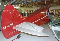 CF-CCW @ CYNJ - Waco AQC-6 at the Canadian Museum of Flight, Langley BC