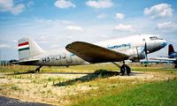 HA-LIQ @ LHBP - Lisunov Li-2T [23441206] (MALEV) Budapest-Ferihegy~HA 15/06/1996. Has since been re-painted. - by Ray Barber