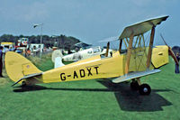 G-ADXT @ EGTH - De Havilland DH.82A Tiger Moth [3436] Old Warden~G 11/07/1982. Image taken from a slide. - by Ray Barber