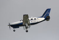 N25613 @ KSRQ - Piper Malibu Mirage (N25613) on approach to Sarasota-Bradenton International Airport following a flight from Vero Beach Municipal Airport - by Jim Donten