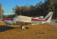 N2870R @ 1A0 - First evening at Chattanooga and found this nice little airfield. Parked here was this bird. - by Wilfried_Broemmelmeyer