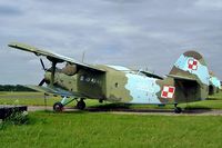9855 @ EPKK - Antonov An-2T [1G98-55] (Polish AF) Cracow - Balice {John Paul II International}~SP 17/05/2004. - by Ray Barber