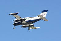 N4197C @ KSRQ - Cessna Chancellor (N4197C) arrives at Sarasota-Bradenton International Airport following a flight from Anderson Regional Airport - by Jim Donten