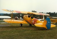 N3721C @ FWN - Boeing A75N1(PT17), N3721C, at the 1988 Sussex New Jersey Air Show, Sussex, NJ - by scotch-canadian
