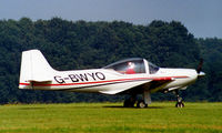 G-BWYO @ EBDT - Frati F.8L Falco [PFA 100-10920] Schaffen-Diest~OO 12/08/2000 - by Ray Barber