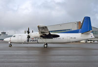PH-JXK @ EDDR - This aircraft was in for some maintenance work at OLT Express Technics. We are able to do maintenance on Fokker 50; Fokker 100 and ATR 42/72. - by Wilfried_Broemmelmeyer