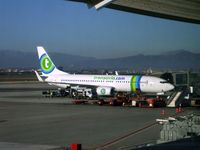 PH-HSG @ LEMG - The first of 3 Transavia 737's to arrive at AGP - by Guitarist