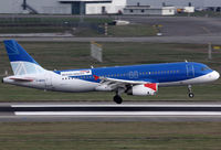 G-MEDH @ LFBO - Landing rwy 14R in BMI c/s with additional British Airways titles... - by Shunn311