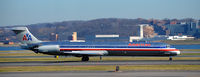 N471AA @ KDCA - Landing DCA - by Ronald Barker