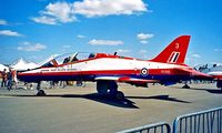 XX343 @ EGVA - BAe Systems Hawk T.1A [312167] (RAF) RAF Fairford~G 22/07/1995 - by Ray Barber