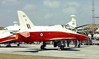 XX164 @ EGCN - BAe Systems Hawk T.1 [312011] (RAF) RAF Finningley~G 31/07/1977. Image taken from a slide. Written off RAF Valley 1996-02-13. - by Ray Barber
