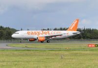 G-EZUD @ EGPH - Easy 612X Arrives back at EDI From GVA - by Mike stanners