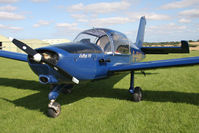 G-BHWK @ X5FB - Morane-Saulnier MS-880B. Fishburn Airfield UK, September 2012. - by Malcolm Clarke