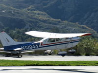 N13944 @ SZP - 1974 Cessna 172M SKYHAWK, Lycoming O-320-E2D 150 Hp, takeoff climb Rwy 22 - by Doug Robertson