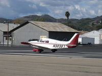 N32397 @ SZP - 1974 Piper PA-28-140 CHEROKEE, Lycoming O-320-E2A 150 Hp, taking the active - by Doug Robertson