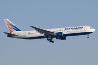 EI-DBF @ LOWW - Transaero 767-300