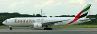 A6-EMH @ EDDL - Emirates, seen here turning onto RWY 23L at Düsseldorf Int´l (EDDL) - by A. Gendorf