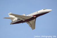 N805DW @ KSRQ - Dassault Falcon 50 (N805DW) departs Sarasota-Bradenton International Airport enroute to Opa-Locka Airport - by Donten Photography