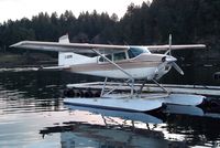 C-GDOM @ CAC8 - Cessna A185F Skywagon on floats at the Seair seaplane terminal, Nanaimo BC - by Ingo Warnecke