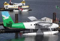 C-FWTE @ CYHC - De Havilland Canada DHC-6-100 Twin Otter on floats of Westcoast Air at Coal Harbour (Downtown) seaplane base, Vancouver BC - by Ingo Warnecke