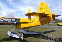CF-GYF @ CAH3 - Stinson 108-2 Flying Station Wagon on floats at Courtenay Airpark, Courtenay BC - by Ingo Warnecke