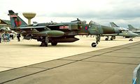 XZ107 @ EGDY - Sepecat Jaguar GR.1A [S-108](RAF) RNAS Yeovilton~G 15/07/1995 - by Ray Barber