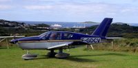 F-GDCV @ EGHE - F GDCV visit to the Scilly Islands - by Daniel