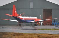 XS606 @ EGHH - ETPS Andover arrives from Boscombe Down - to be taken by UN for work in Kenya (5Y reg) - by John Coates