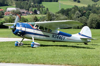 N3446V @ LOGO - Cessna 195 - by Loetsch Andreas