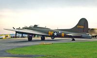 G-BEDF @ EGUN - Boeing B-17G Flying Fortress [8693] RAF Mildenhall~G 26/05/1996 - by Ray Barber