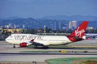 G-VBIG @ KLAX - Virgin Atlantic Airways 'Tinker Bell' Boeing 747 - by speedbrds
