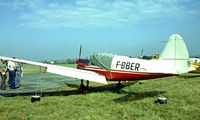 F-BBER @ LFDM - Nord N.1203 Norecrin III [332] Marmande-Virazeil~F 20/09/1982. Image taken from a slide. - by Ray Barber