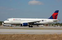 N376NW @ KFLL - Delta A320 ready for departure at FLL - by FerryPNL
