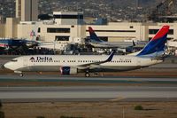 N3756 @ KLAX - Delta B738 vacating the runway in LAX - by FerryPNL