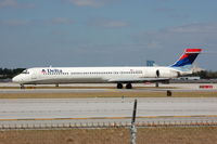 N916DN @ KFLL - Delta MD90 seen in FLL - by FerryPNL