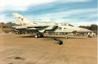 ZE832 @ EGQL - Tornado F.3 of 23 Squadron on display at the 1990 RAF Leuchars Airshow. - by Peter Nicholson