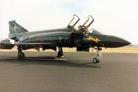 XV582 @ EGQL - Phantom FG.1 of 111 Squadron on display at the 1990 RAF Leuchars Airshow. - by Peter Nicholson