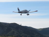 N9101W @ SZP - 1965 Piper PA-28-235 CHEROKEE, Lycoming O-540-B4B5 235 Hp, takeoff climb Rwy 22 - by Doug Robertson