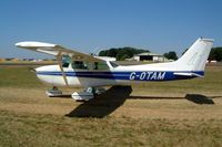 G-OTAM @ EGBP - Cessna 172M Skyhawk [172-64098] Kemble~G 13/07/2003 - by Ray Barber