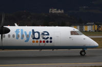 G-ECOF @ LOWS - FlyBe DHC-8 - by Thomas Ranner