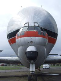 N422AU - Boeing / Aero Spacelines 377MG Mini-Guppy at the Tillamook Air Museum, Tillamook OR - by Ingo Warnecke