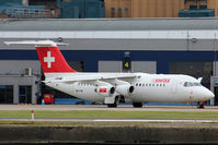 HB-IYW @ EGLC - RJ100 Swiss - by BTT