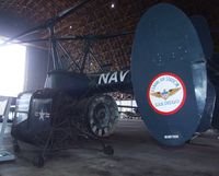 129313 - Kaman TH-43E (HTK-1) at the Tillamook Air Museum, Tillamook OR - by Ingo Warnecke