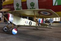 N132DL - Lewis Doyle L. Nieuport 11 replica at the Tillamook Air Museum, Tillamook OR - by Ingo Warnecke